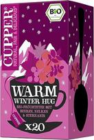 "Cupper" ekologiška vaisių arbata "Warm Winter Hug", 20 nebalintų arbatos maišelių, ekologiška sąžininga prekyba