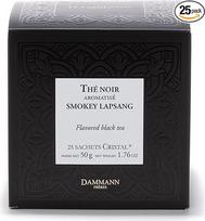 "Dammann Frères" - "Smokey Lapsang" - 25 kristaliniai maišeliai - juodoji arbata - dūmų skonio