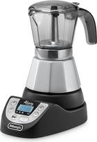 "De'longhi" EMKP42.B Alicia Plus - elektrinis Moka kavos aparatas, 450 W, 2-4 puodeliai, plastikinis, juodas / sidabrinis