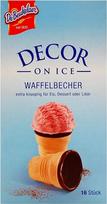 "DeBeukelaer Decor on Ice" vafliniai puodeliai 21 x 60 g, 21 pakuotė