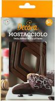 "Decora" "Mostacciolo" plastikinės sausainių formelės, rudos spalvos, 15 x 9 x 4 cm