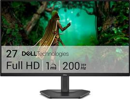 "Dell" 27 žaidimų monitorius SE2725HG, "Full HD" (1920 x 1080), 200 Hz, greitas IPS, 1 ms, "AMD FreeSync Premium", 99% sRGB, VESA (100 x 100 mm), "DisplayPort", 2 HDMI, juodas