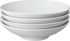 "Denby Classic" balto porceliano dubenėlių makaronams rinkinys, 4 vnt.