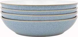"Denby Elements" 4 dalių makaronų dubenėlių rinkinys, mėlynas