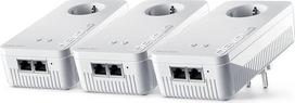 "devolo Mesh WiFi" adapteris, "Mesh WLAN 2 Multiroom Kit" - iki 1200Mbps, WLAN tinklelis, 6x Gigabit LAN jungtis, WLAN lizdas, dLAN 2.0, baltos spalvos