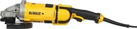 "Dewalt" 230 mm kampinis šlifuoklis DWE4579 (2600 W, variklio apvija apsaugota epoksidine derva, apsauga nuo perkrovos, švelnus paleidimas, vibraciją slopinanti trijų padėčių papildoma rankena, M14 suklys)