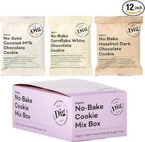 "Dig No-Bake" sausainių mišinio dėžutė - ekologiška, veganiška ir be glitimo - puikiai tinka vakarėliams ir įmonėms - 12 x 30 g