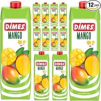 "Dimes" mangų sultys Vaisių sultys 1000 ml x 12 vnt. su "Pufai" Maisto produktai