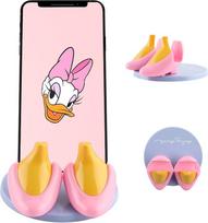 "Disney Daisy Duck" telefono laikiklis su papildomais lipdukais Telefono stovas stalui namuose / biure, suderinamas su "Android" / "iPhone" ir kt.