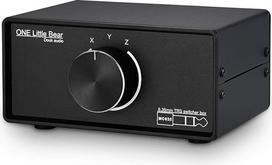 "Douk Audio Mini 3 Way Mono Stereo 6,35 mm TRS Audio jungiklio dėžutės ausinių skirstytuvas