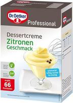 "Dr. Oetker Professional" citrinų skonio desertinės grietinėlės milteliai 1 kg pakuotėje
