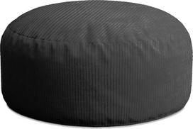"DreamRoots Pouf" taburetė 70 x 70 x 40 cm - apvali sėdynės pagalvėlė - svetainės taburetė - fotelio ir sofos pakojis - kojų atrama taburetei