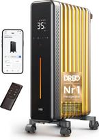 "Dreo" alyvinis radiatorius, taupantis energiją, 2000 W elektrinis šildytuvas su 9 briaunomis, 3 šilumos nustatymai, 4 režimai, 24 valandų laikmatis, apsauga nuo perkaitimo, tylus elektrinis radiatorius su termostatu OH521