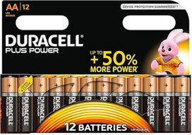 "Duracell Plus Power AA" baterijos, 12 vnt.