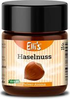 "Ellis Flavours" lazdyno riešutų milteliai Veganiškas ir mažai kalorijų turintis maisto ir gėrimų skonis maistui ir gėrimams, pvz., kepimui ir virimui 10 g