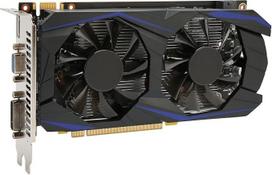 "Elprico" GTX 550Ti 6GB žaidimų vaizdo plokštė, 192 bitų GDDR5 kompiuterio vaizdo plokštė su dviem ventiliatoriais, HDMI VGA DVI sąsaja, skirta stalinio kompiuterio žaidimų GPU (GTX550Ti 6GB)