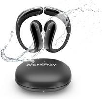 "Energy Sistem PulseFit Bluetooth" ausinės (tikrai belaidės, "Bluetooth 5.4", "Securefit", vaizdo garsas be vėlavimo, 22 valandų baterijos veikimo laikas, IPX5 atsparios vandeniui, perdirbto plastiko GRS)