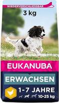 "Eukanuba" mažų veislių šunų ėdalas "Premium Dry Fresh Chicken" - įvairaus amžiaus šunims, 3 kg