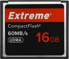 "Extreme" 16GB "Compact Flash" atminties kortelė, originali CF kortelė profesionaliems fotografams, videografams, entuziastams