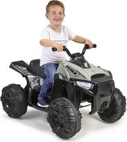 "Feber" vaikiškas elektrinis keturratis motociklas rožinės spalvos 85,5L x 58W x 59H cm