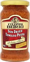 "Filippo Berio" saulėje džiovintų pomidorų pesto 190g, 6 vnt.