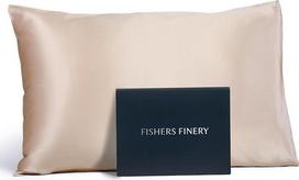"Fishers Finery" "Good Housekeeping Winner" 100 % gryno šilkmedžio šilko pagalvėlės užvalkalas, Taupe 25 mm