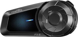 "Fodsports FX-S" ausinės motociklui "Bluetooth 5.4", šalmo ryšio sistema 2 žmonėms, trigubas triukšmo slopinimas, IP67 atsparumas vandeniui, laisvų rankų įrangos rinkinys su balso asistentu, dideli mygtukai