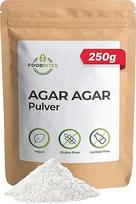 "Food Bites" agaro agaro milteliai 250 g augalinės kilmės - želatinuojanti medžiaga uogienėms veganams, be glitimo - želatinos milteliai su nemokama elektronine knyga, kurioje pateikiama 20 skanių receptų