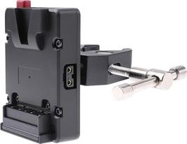 "FOTGA Mini Nano V-Mount" baterijos plokštės adapteris, "V-Lock" akumuliatoriaus maitinimo plokštės adapteris kišeniniame formate su D-Tap išvestimi ir super spaustuku
