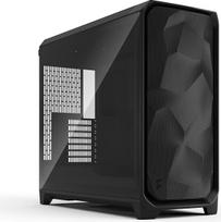 "Fractal Design Meshify 3 XL Black Tempered Glass Light Tint" - žaidimų kompiuterių korpusas - "Facet Mesh" priekinė dalis - trys "Momentum 14" ventiliatoriai - iki 512 mm ilgio GPU - E-ATX/ATX/mATX palaikymas