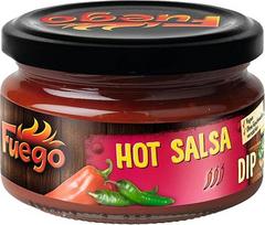 "Fuego" - karštas salsos padažas | Meksikietiškas vaisinis karštas padažas | Tortilijų traškučiams | Veganiškas, be skonio stipriklių | 200ml