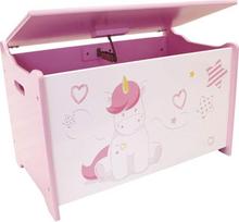 "Fun House" 713050 Vienaragio žaislų dėžė vaikams nuo 3 metų balta rožinė