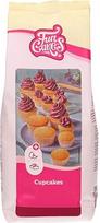 "FunCakes CUPCAKE MIX": lengva naudoti, idealiai tolygūs keksiukai, mini keksiukai arba duonos kepiniai, vanilės skonio, konditerinė kokybė, halal, 1 kg