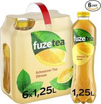 "Fuze Tea" Juodoji arbata su citrina (6 x 1,25 l)