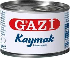 "Gazi Creme Kaymak" grietinėlės produktas 100% karvės pieno riebumas 23% 170 g su "Pufai" maisto prekių parduotuve