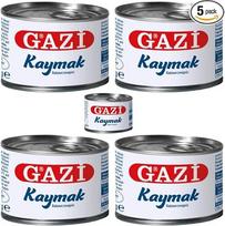 "Gazi" grietinėlės produktas "Kaymak "100% karvės pieno riebumas 23% 170 g x 5 vnt. su "Pufai" maisto prekių parduotuvė