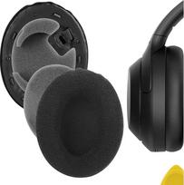 "Geekria Comfort Velour" pakaitiniai "Sony WH-1000XM4" belaidžių ausinių ausinių pagalvėlės Ausų pagalvėlės Ausų pagalvėlių remonto dalys (juodos spalvos)