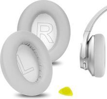 "Geekria QuickFit" pakaitiniai ausinių įdėklai, tinkantys "Anker Soundcore Life 2" (netinka "Life 2 Neo"), "Life Q20", "Q20+", "Q20I", "Q20BT" ausinėms, remonto dalys (pilka)