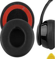 "Geekria QuickFit" pakaitiniai ausų įdėklai, suderinami su "Beats Solo 2" laidinių ausinių remonto dalimis (juodos spalvos)