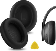 "Geekria QuickFit" pakaitiniai ausų įdėklai, tinkantys "Anker Soundcore Life Q10", "Life 2 NEO BT" ausinėms, ausų įdėklai (juodi)
