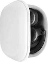 "Geekria Shield" ausinių dėklas, suderinamas su JBL Tune 770NC, Tour ONE, Tune 750, Live 650 BTNC, Live 500BT, E65BTNC dėklu, pakaitiniu kietu kelioniniu dėklu su kabelio laikymo vieta (baltas)