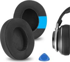 "Geekria Sport Cooling Gel" pakaitinės ausinių pagalvėlės, skirtos "Turtle Beach Stealth Pro" ausinėms "Ear Pads" remonto dalims (juodos spalvos)