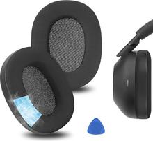 "Geekria Sport Cooling Gel" pakaitiniai ausinių pagalvėlės, skirtos "Sony WH-1000XM6" ausinių pagalvėlėms "Ear Pads" ausinių pagalvėlių remonto dalys (juodos spalvos)