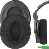 "Geekria" atminties putų ausinių pagalvėlės "Sennheiser PC 350", "HD 280 PRO", "HD580", "Urbanite XL" ir kitoms ausinėms / ausų kaušeliui / ausų dangteliui / ausų pagalvėlei / ausų pagalvėlių remonto dalims (juodas aksomas)