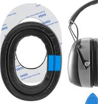 "Geekria" pakaitiniai ausų įdėklai "3M WorkTunes Connect Peltor Sport Bull's Eye Ultimate Tactical 300 500 3M Pro-Grade" klausos apsaugos ausinėms Ausinės