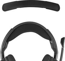 "Geekria" tinklinis tinklelis ausinėms "Corsair Void RGB Elite", "Pro RGB", "Pro" - atsarginės ausinių juostos pagalvėlės dangtelis, remonto dalys (juodas)