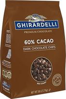 "Ghirardelli Chocolate Company" 60 % kakavos juodojo šokolado drožlės, 5 svarų maišelis (pakuotė po 1)