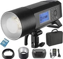 "Godox AD400Pro" AD400 Pro 400W "viskas viename" profesionalus lauko blykstės stroboskopas su belaidžio nuotolinio valdymo sistema TTL HSS 2.4G, skirtas "Canon" "Sony Fuji" "Olympus", "Panasonic" (AD400Pro)