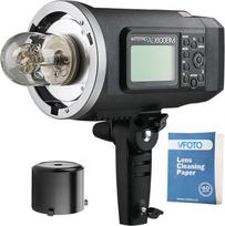 "Godox AD600BM Bowens" laikiklis 600Ws GN87 didelės spartos sinchronizacijos lauko blykstės stroboskopinė šviesa su 2.4G belaidžio ryšio X sistema + 8700mAh akumuliatorius, užtikrinantis 500 pilnos galios blyksnių atkūrimą per 0,01-2,5 sekundės