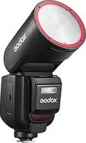 "Godox V1 V1Pro F" blykstė "Fuji" fotoaparatui TTL blykstė 1/8000 HSS 500 pilno galingumo blykstės 1,3 s įkrovimo laikas 2.4G belaidis ryšys su išorine blykste SU-1 (GODOX V1-F Atnaujinta, V1Pro-F)